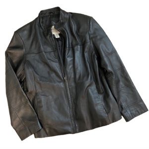 Genuine Leather Jacket Size L